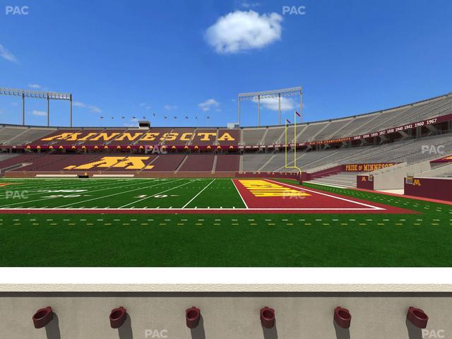 Huntington Bank Stadium - Section 137 Seat View