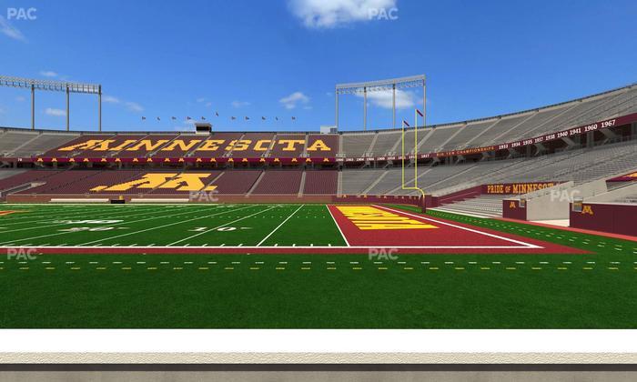 Huntington Bank Stadium - Section 137 Seat View