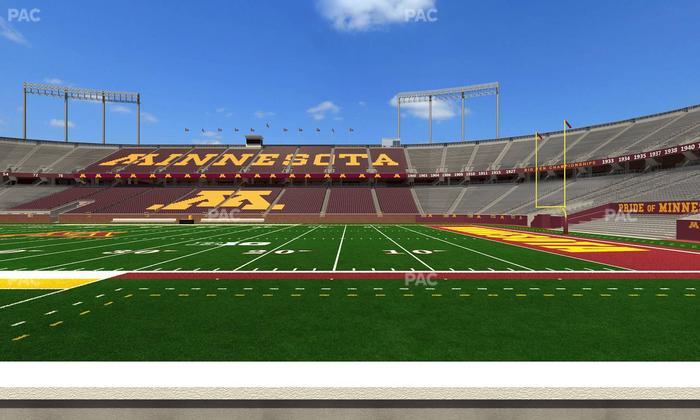 Huntington Bank Stadium - Section 138 Seat View