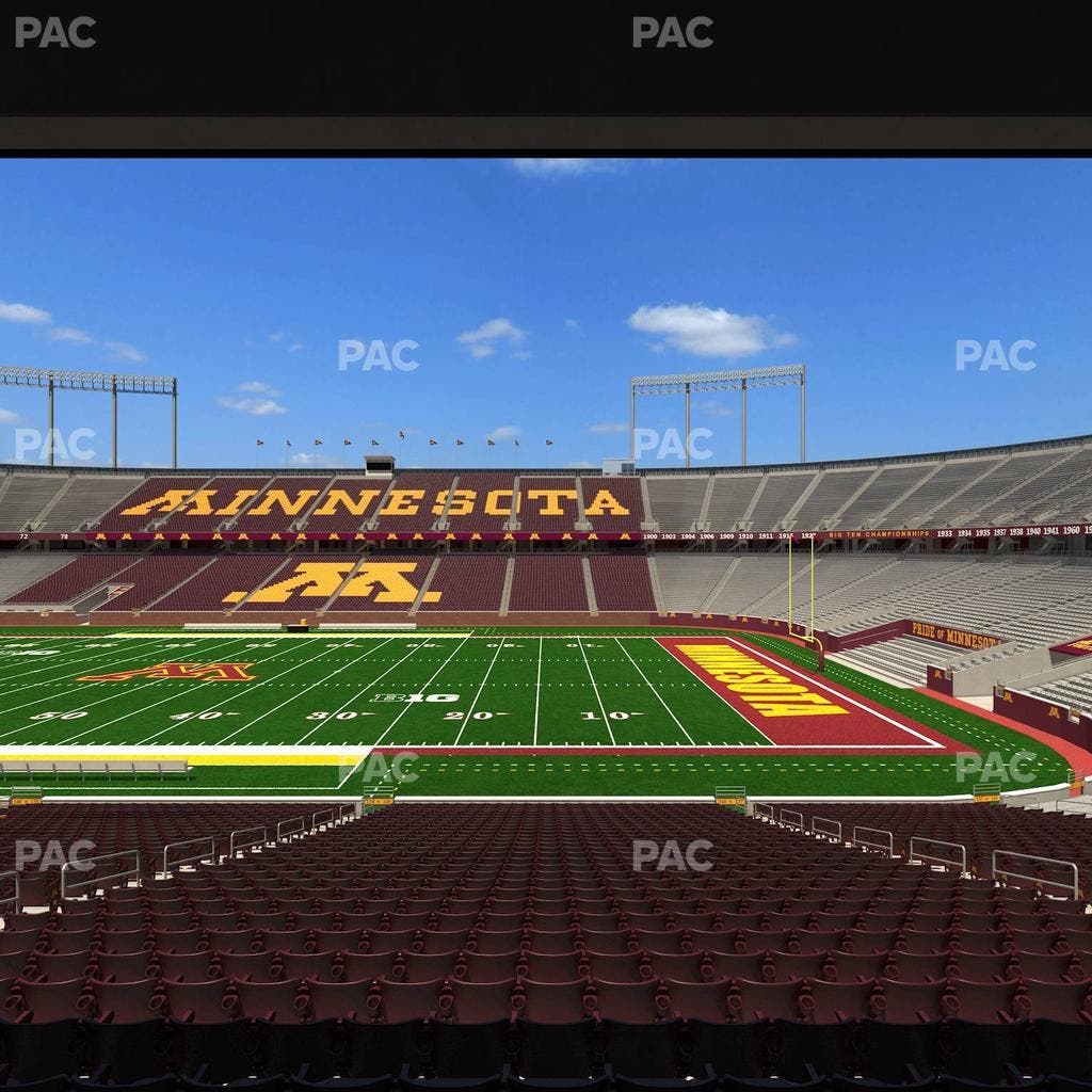 Huntington Bank Stadium - Section 138 Seat View