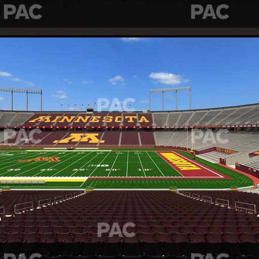 Huntington Bank Stadium - Section 138 Seat View