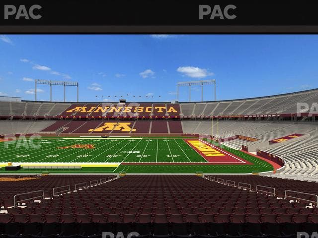 Huntington Bank Stadium - Section 138 Seat View