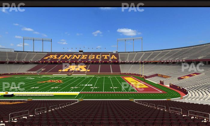 Huntington Bank Stadium - Section 138 Seat View