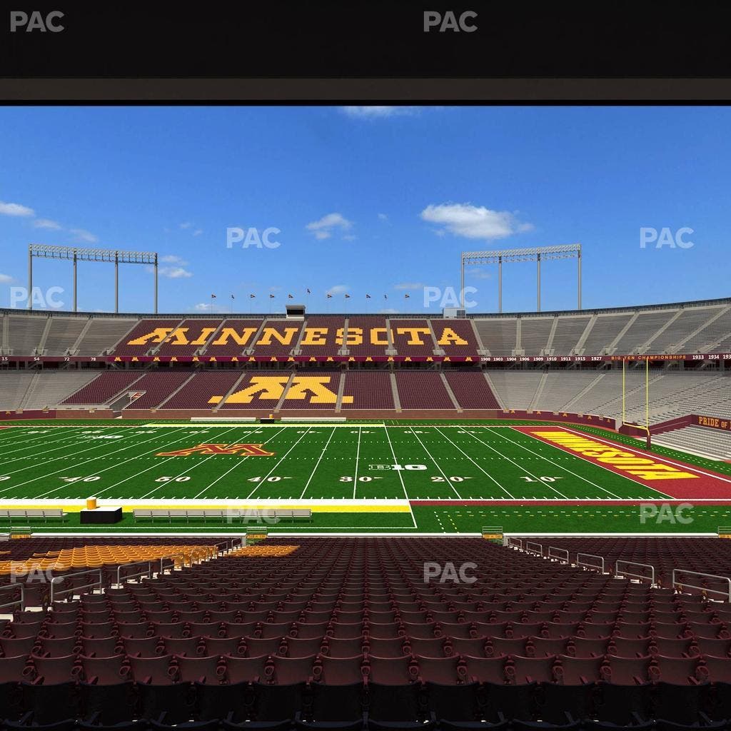 Huntington Bank Stadium - Section 139 Seat View