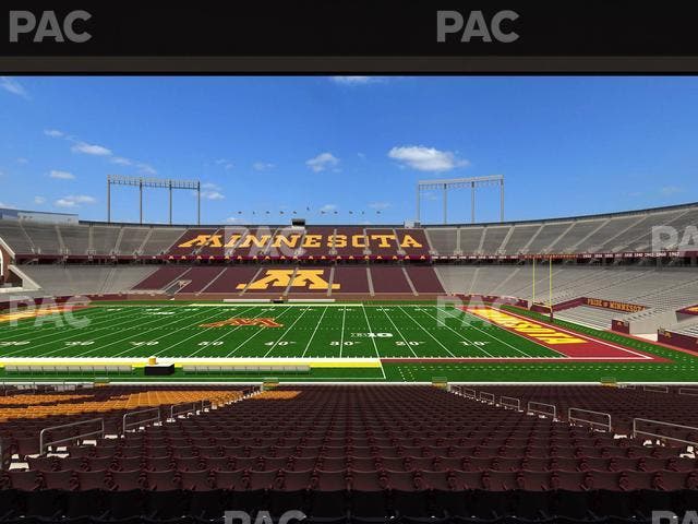 Huntington Bank Stadium - Section 139 Seat View