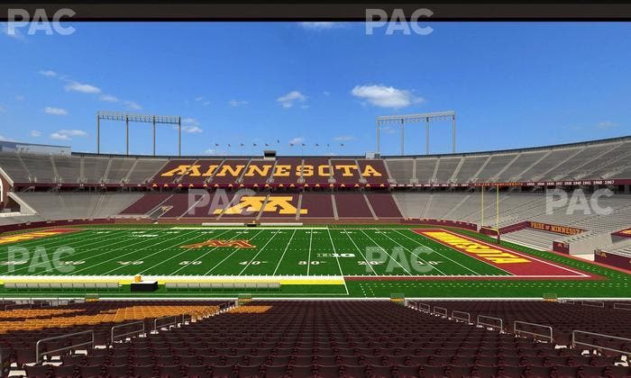 Huntington Bank Stadium - Section 139 Seat View