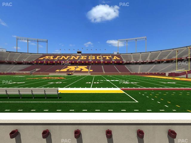 Huntington Bank Stadium - Section 139 Seat View