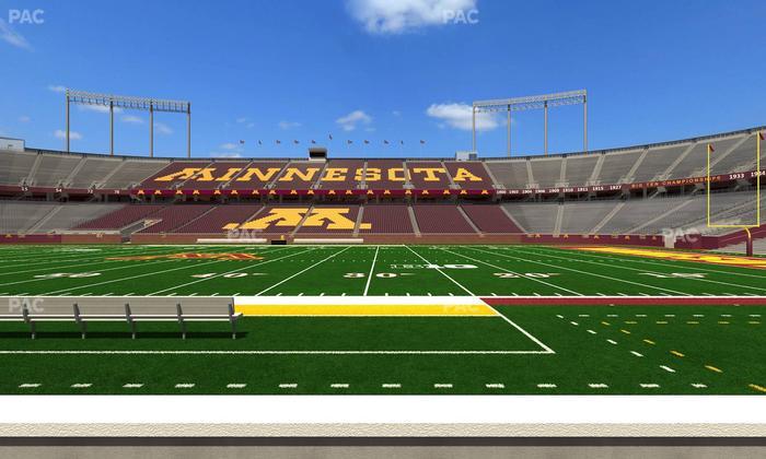 Huntington Bank Stadium - Section 139 Seat View