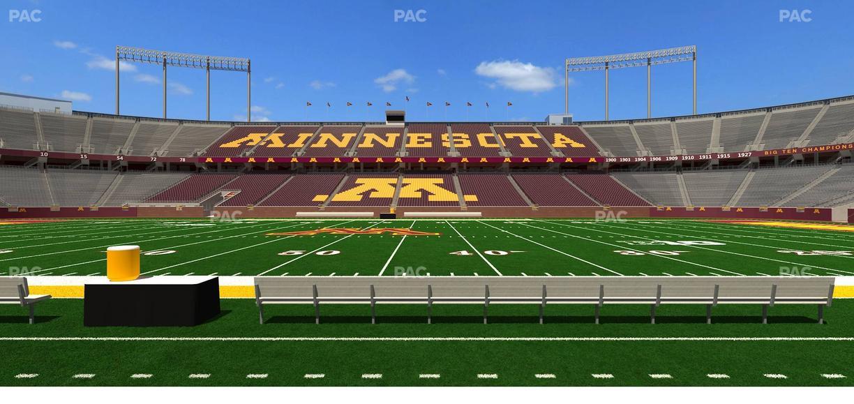 Huntington Bank Stadium - Section 140 Seat View