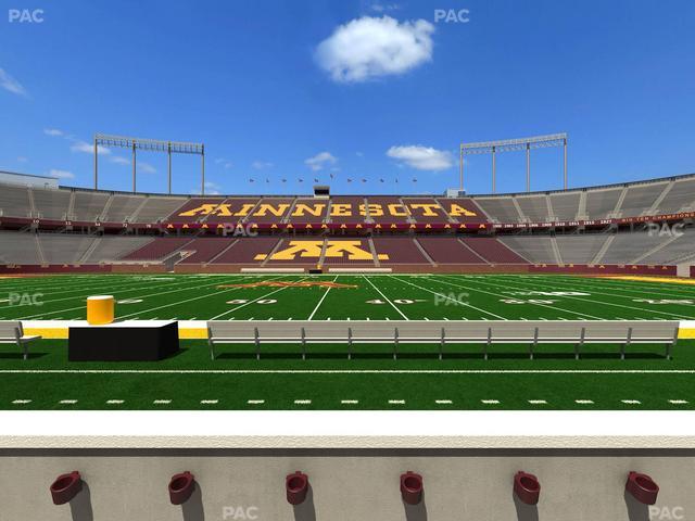 Huntington Bank Stadium - Section 140 Seat View