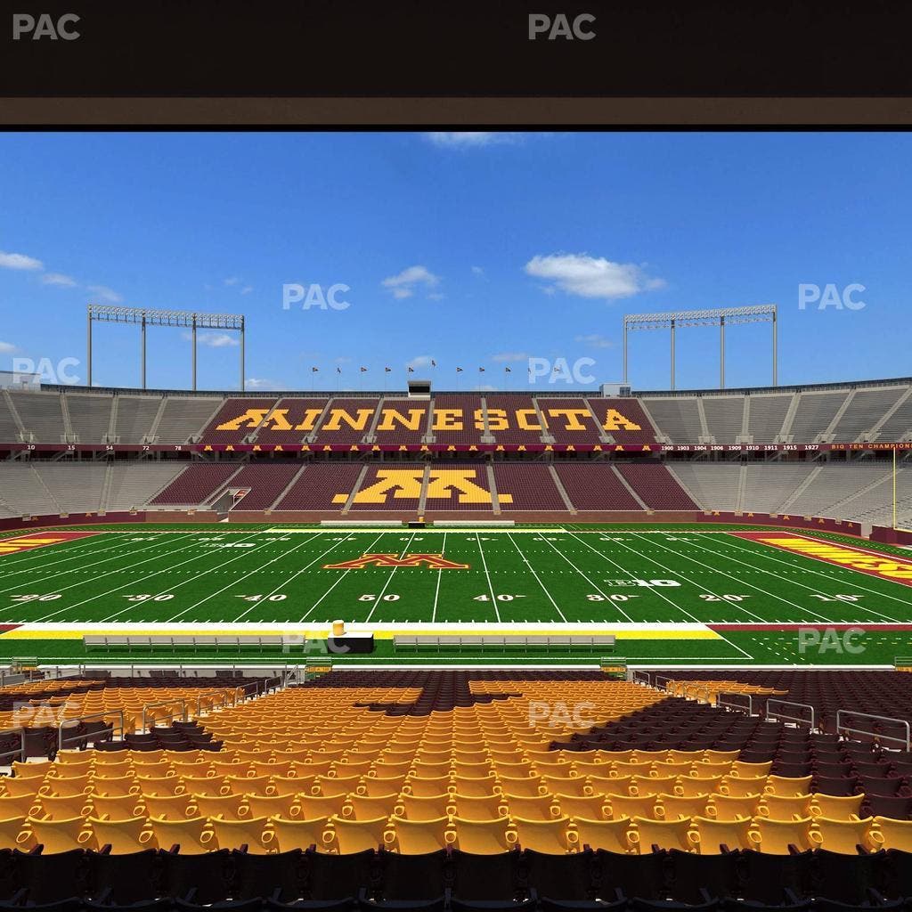 Huntington Bank Stadium - Section 140 Seat View