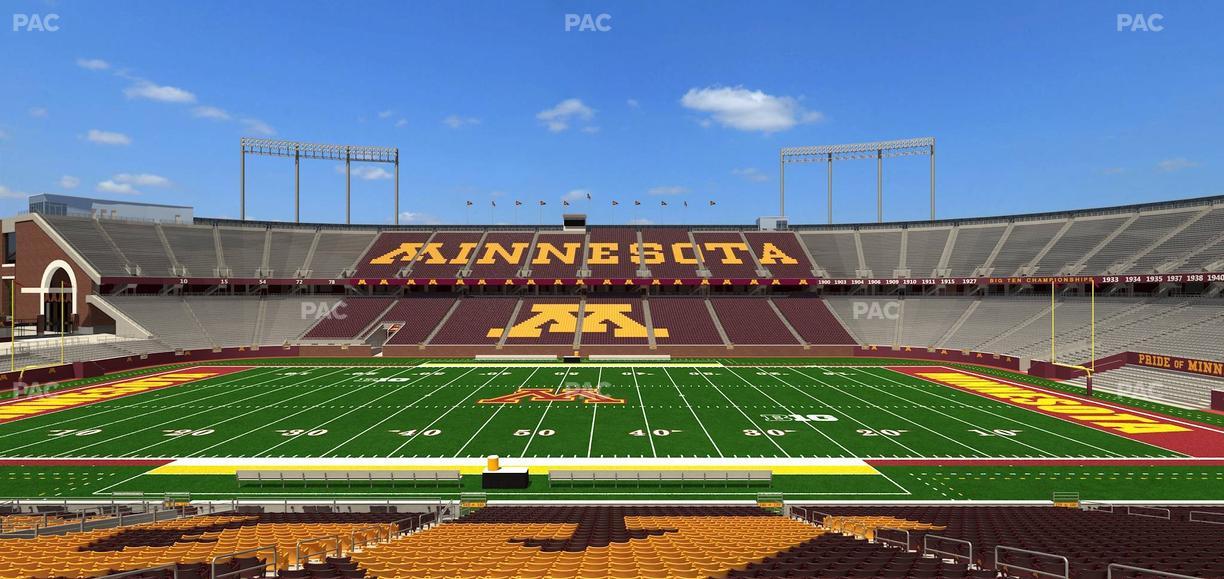 Huntington Bank Stadium - Section 140 Seat View