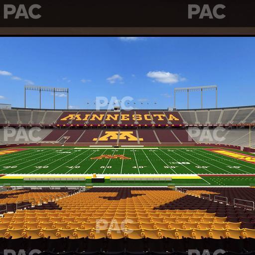 Huntington Bank Stadium - Section 140 Seat View