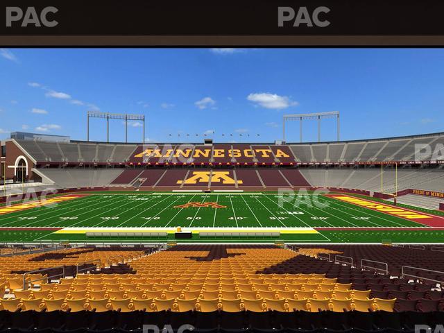 Huntington Bank Stadium - Section 140 Seat View Huntington Bank Stadium - Section 140 Seat View