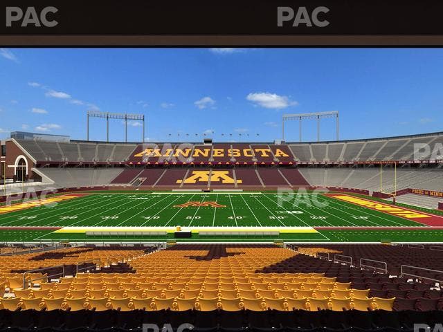 Huntington Bank Stadium - Section 140 Seat View