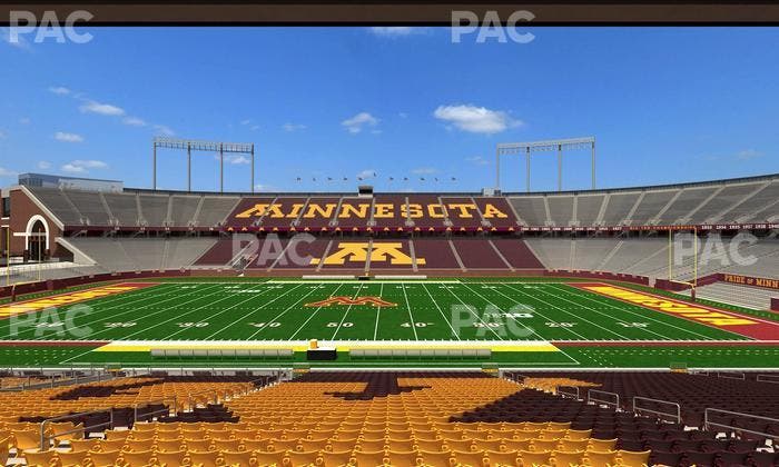 Huntington Bank Stadium - Section 140 Seat View