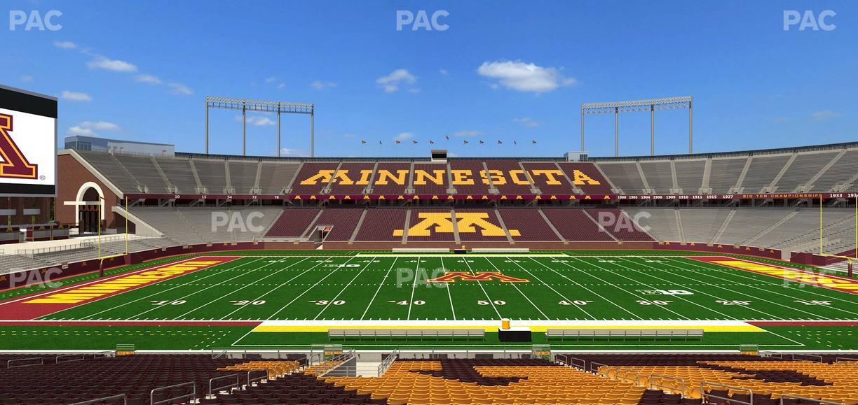 Huntington Bank Stadium - Section 141 Seat View