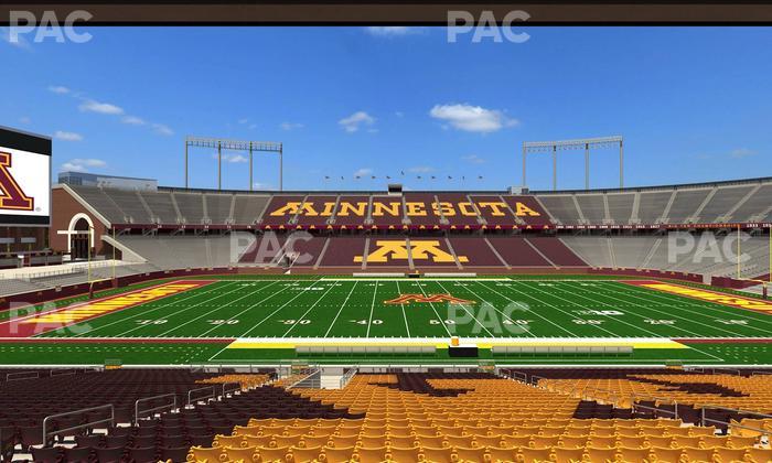 Huntington Bank Stadium - Section 141 Seat View