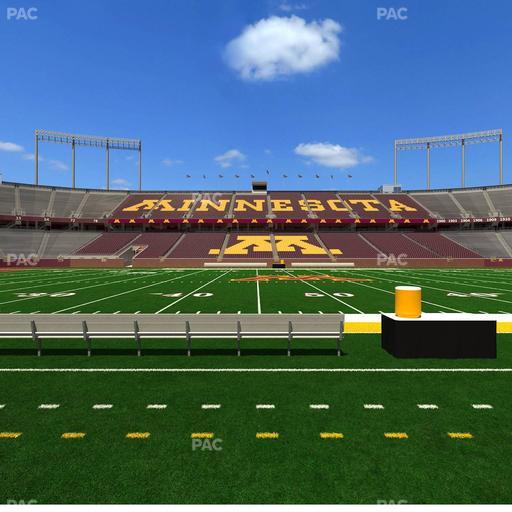 Huntington Bank Stadium - Section 141 Seat View