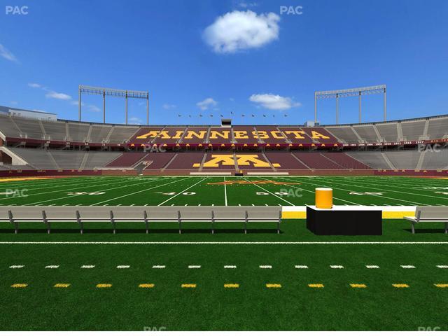 Huntington Bank Stadium - Section 141 Seat View