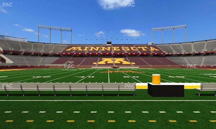 Huntington Bank Stadium - Section 141 Seat View