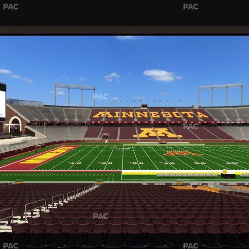 Huntington Bank Stadium - Section 142 Seat View