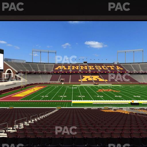 Huntington Bank Stadium - Section 142 Seat View