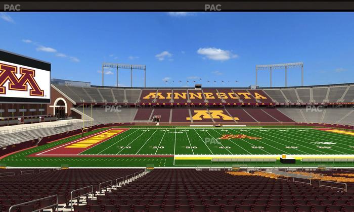 Huntington Bank Stadium - Section 142 Seat View