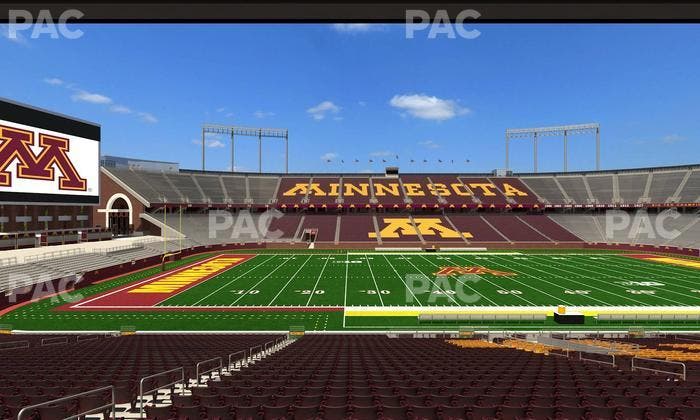 Huntington Bank Stadium - Section 142 Seat View