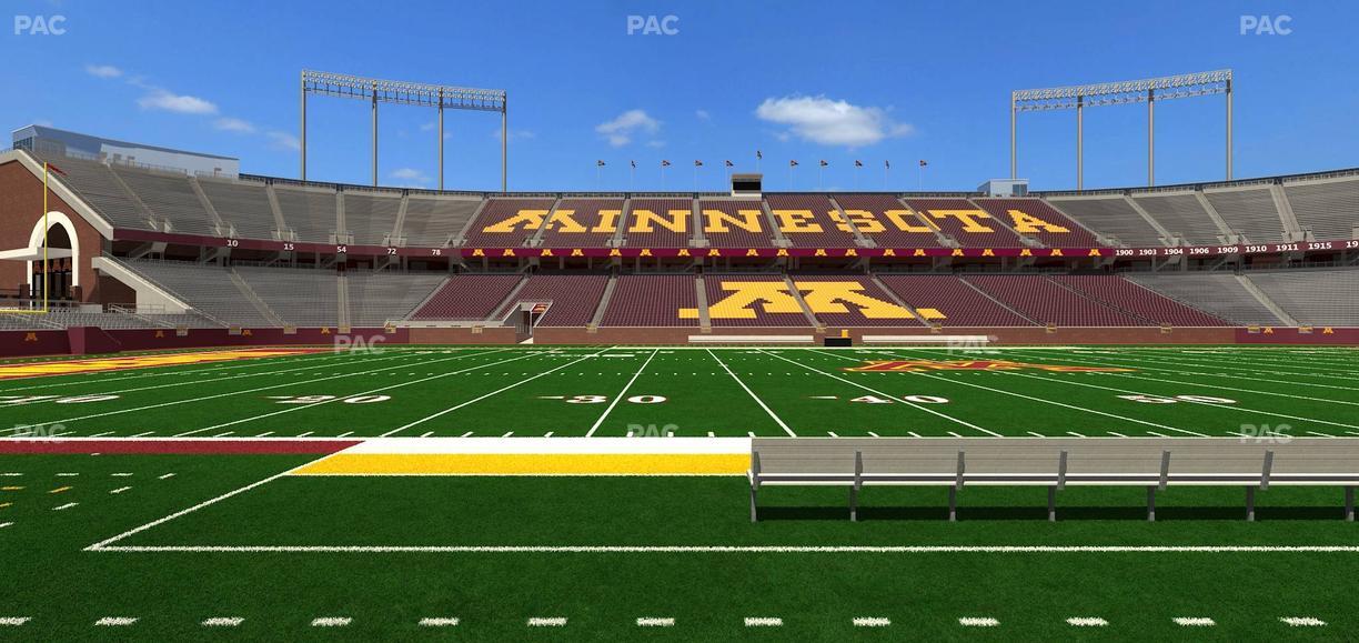 Huntington Bank Stadium - Section 142 Seat View