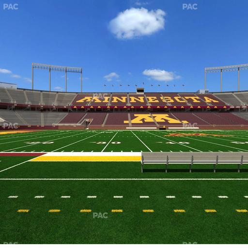 Huntington Bank Stadium - Section 142 Seat View