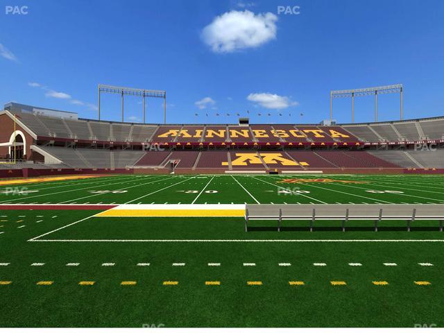 Huntington Bank Stadium - Section 142 Seat View