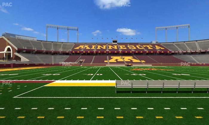 Huntington Bank Stadium - Section 142 Seat View