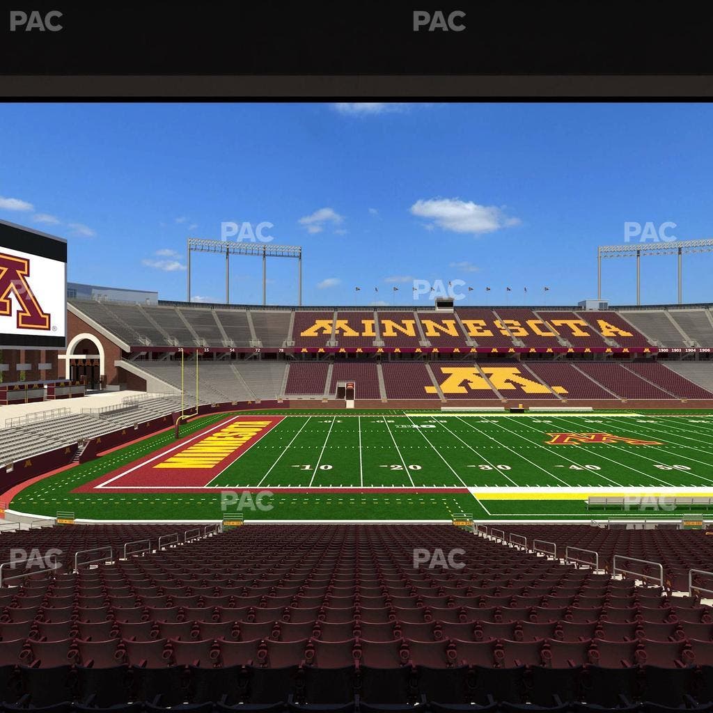Huntington Bank Stadium - Section 143 Seat View