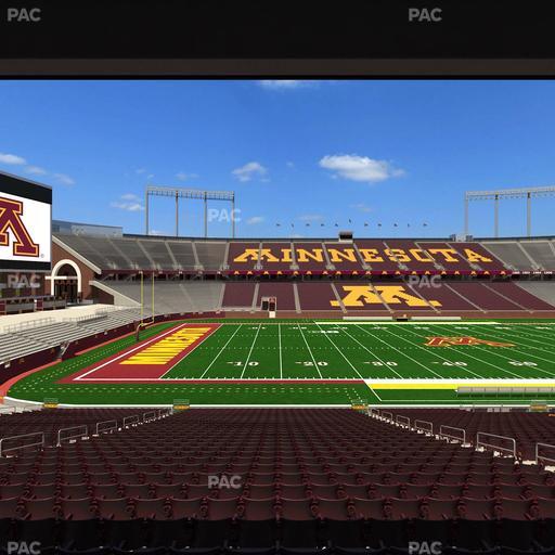 Huntington Bank Stadium - Section 143 Seat View