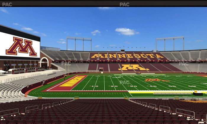 Huntington Bank Stadium - Section 143 Seat View