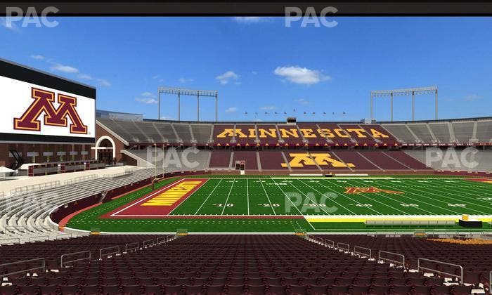 Huntington Bank Stadium - Section 143 Seat View