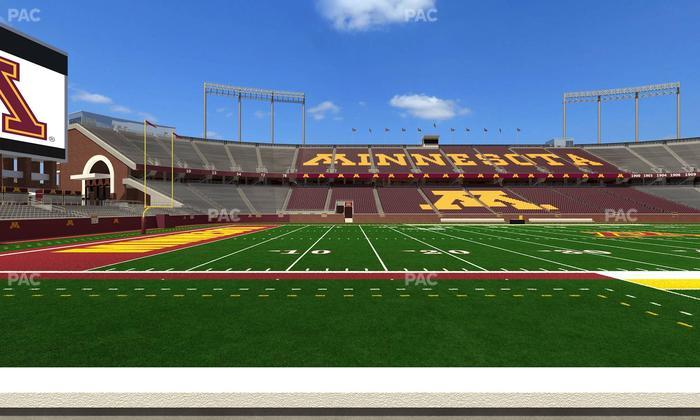 Huntington Bank Stadium - Section 143 Seat View