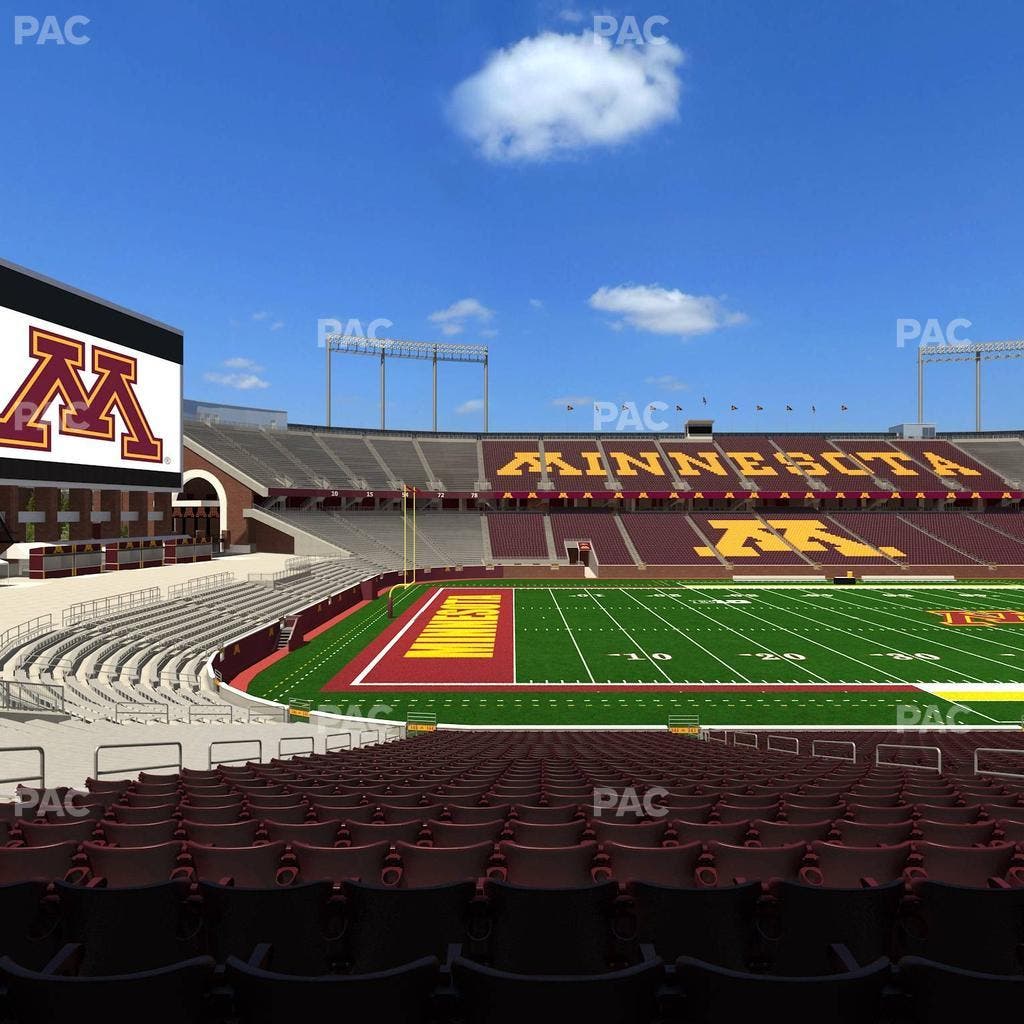 Huntington Bank Stadium - Section 144 Seat View