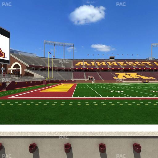 Huntington Bank Stadium - Section 144 Seat View