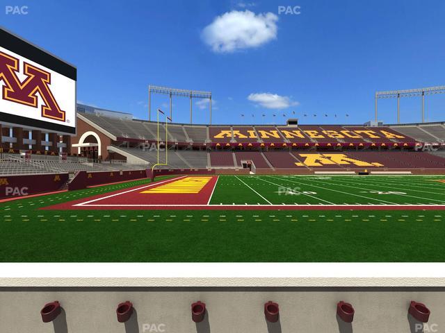 Huntington Bank Stadium - Section 144 Seat View