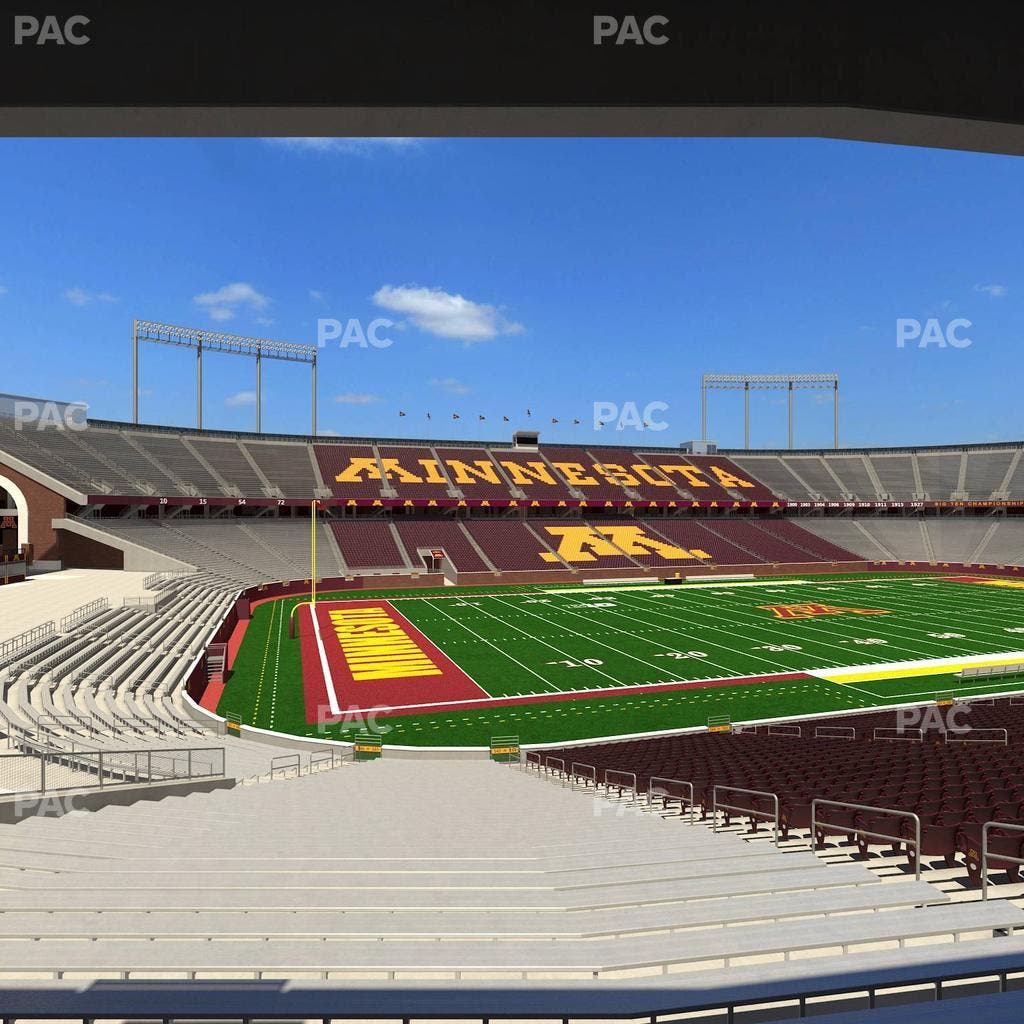 Huntington Bank Stadium - Section 145 Seat View