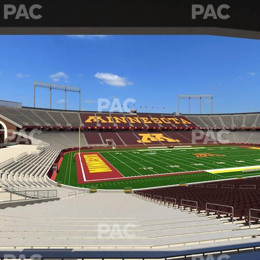 Huntington Bank Stadium - Section 145 Seat View