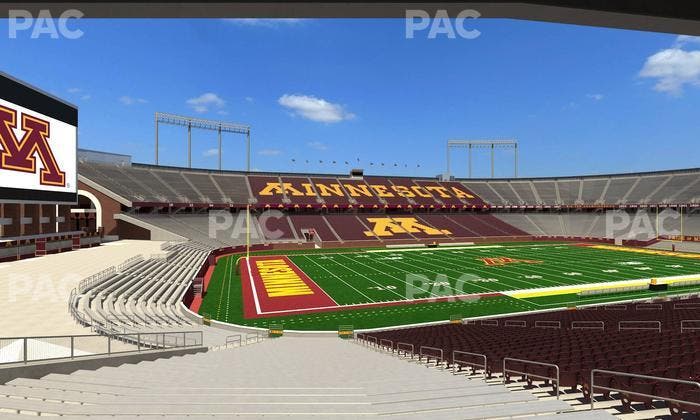 Huntington Bank Stadium - Section 145 Seat View