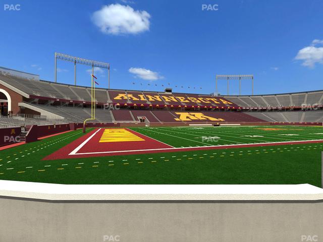 Huntington Bank Stadium - Section 145 Seat View