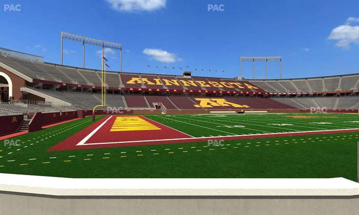 Huntington Bank Stadium - Section 145 Seat View