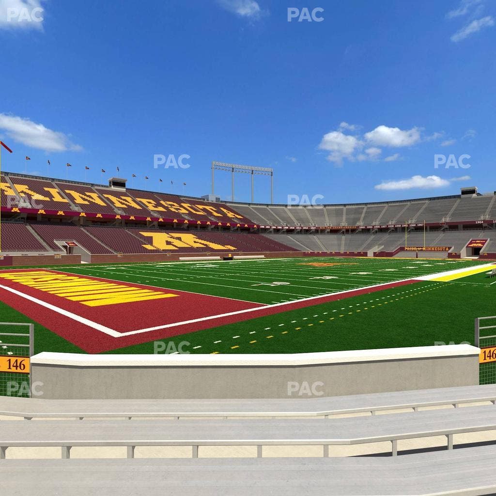 Huntington Bank Stadium - Section 146 Seat View