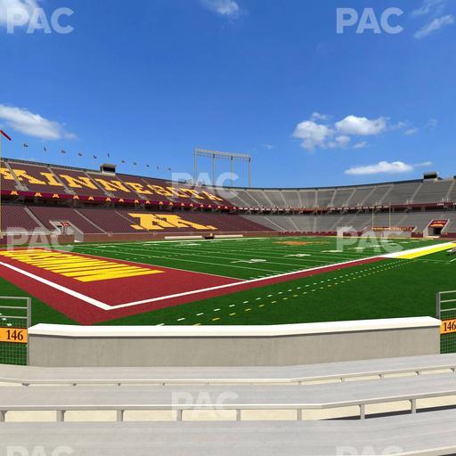 Huntington Bank Stadium - Section 146 Seat View