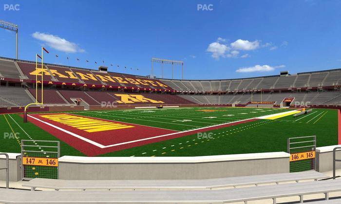 Huntington Bank Stadium - Section 146 Seat View