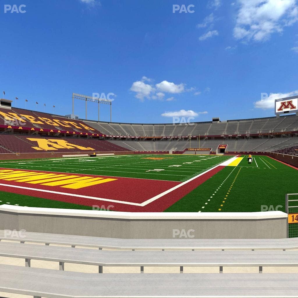 Huntington Bank Stadium - Section 147 Seat View